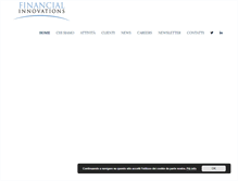 Tablet Screenshot of fin-innovations.com